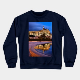 Elliptical reflection of the Academy of Athens Crewneck Sweatshirt